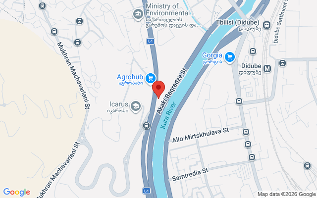Карта расположения
