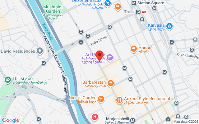 Карта расположения
