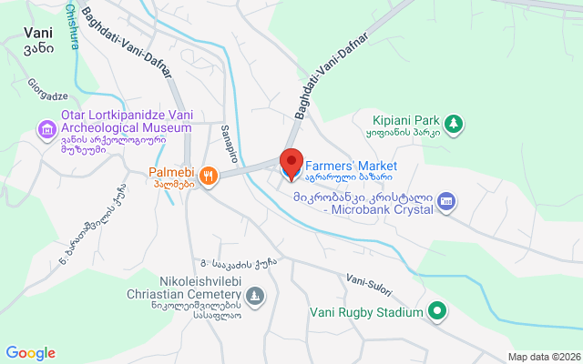 Карта расположения