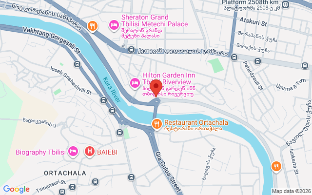 Карта расположения