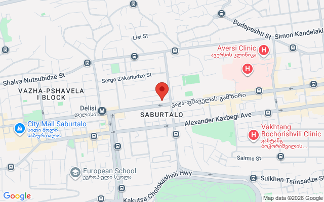 Карта расположения
