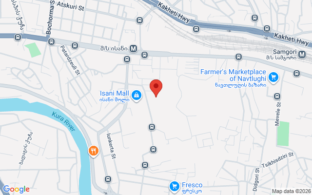 Карта расположения