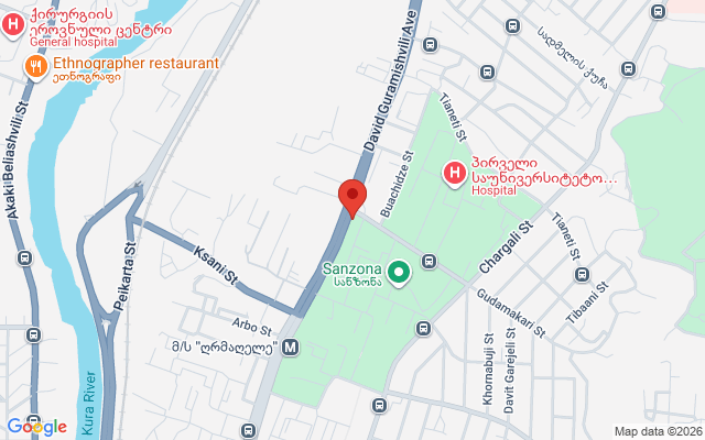 Карта расположения