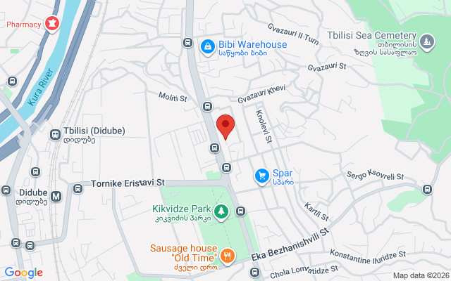 Карта расположения