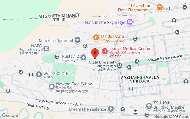 Карта расположения