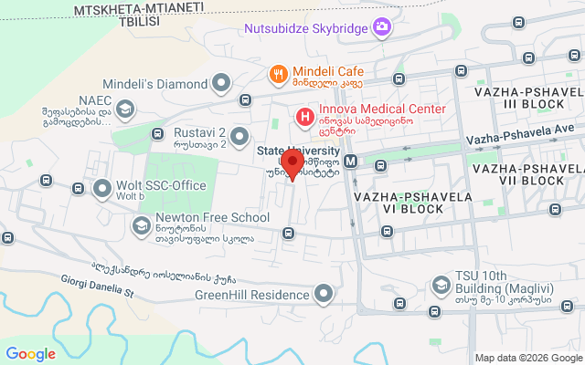 Карта расположения