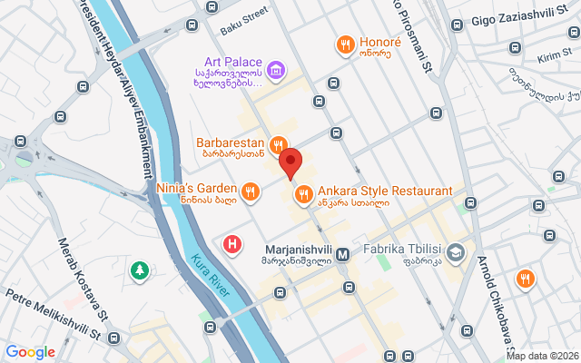 Карта расположения