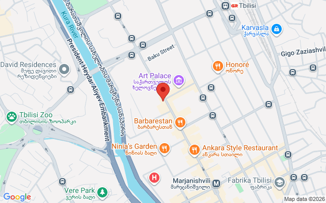 Карта расположения