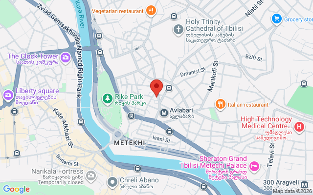 Карта расположения