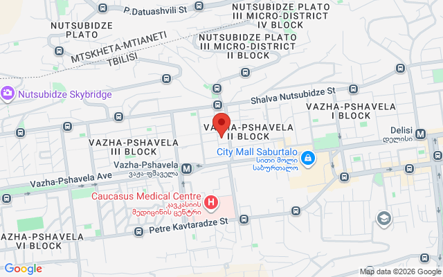 Карта расположения