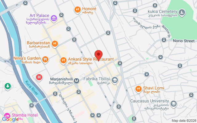Карта расположения