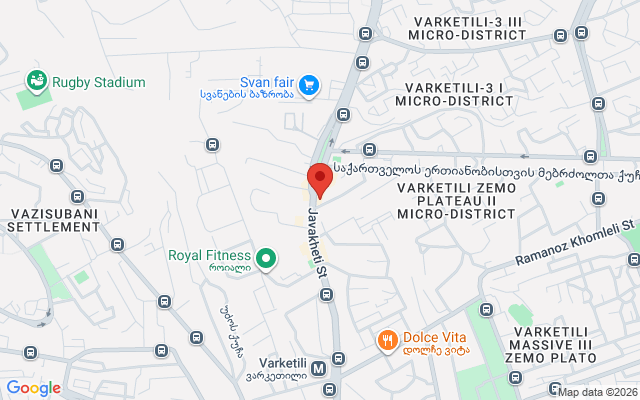 Карта расположения
