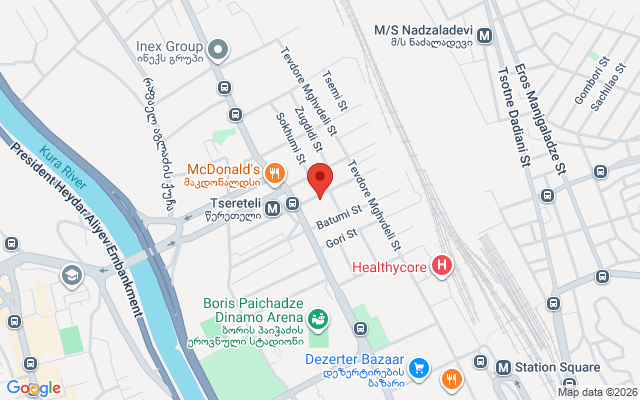 Карта расположения