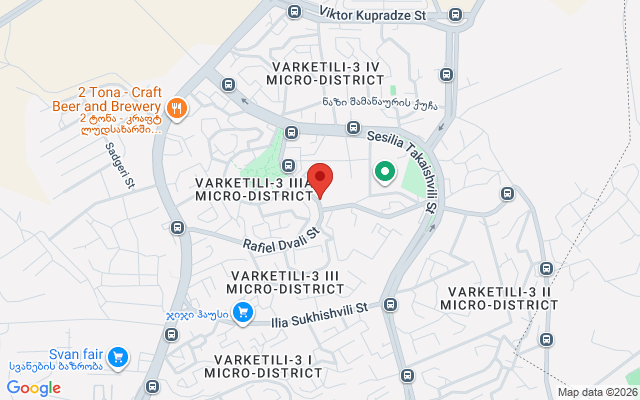 Карта расположения