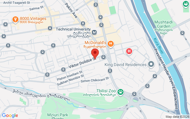 Карта расположения