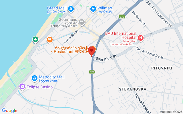Карта расположения