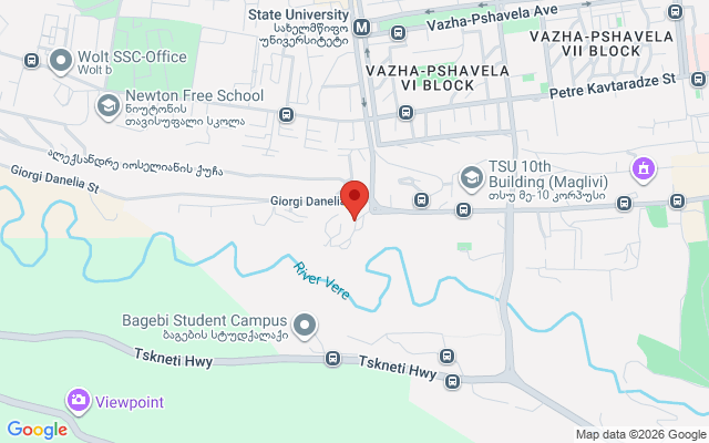 Карта расположения