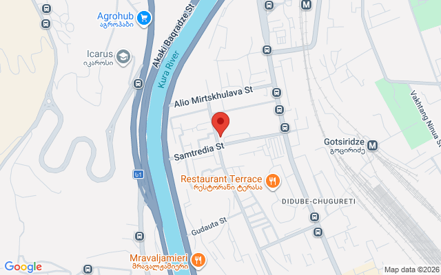 Карта расположения