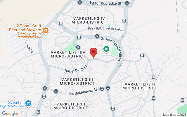 Карта расположения