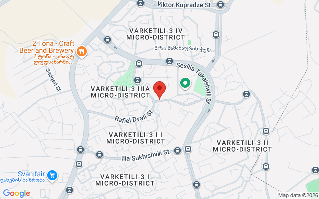 Карта расположения