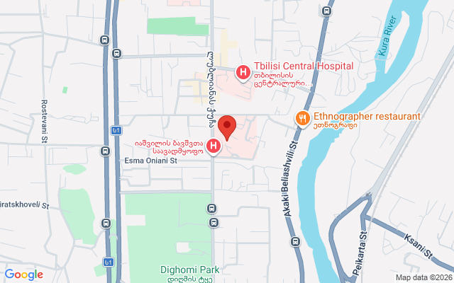 Карта расположения