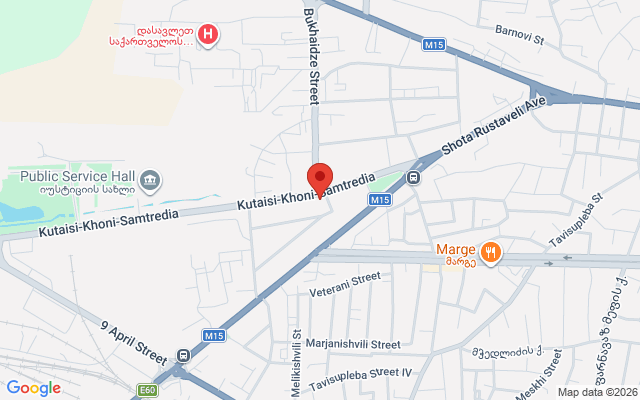 Карта расположения