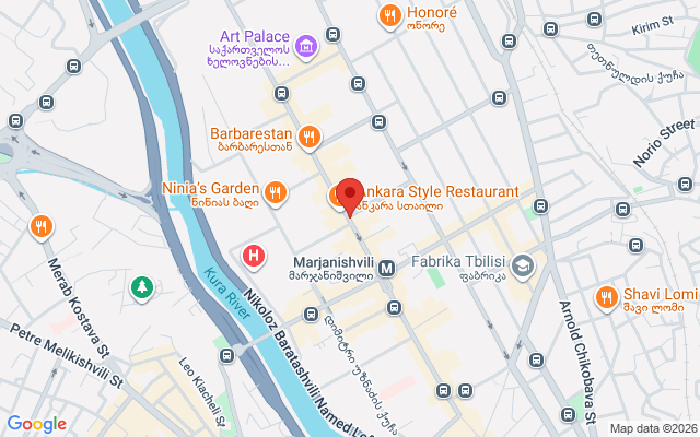 Карта расположения