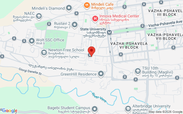 Карта расположения