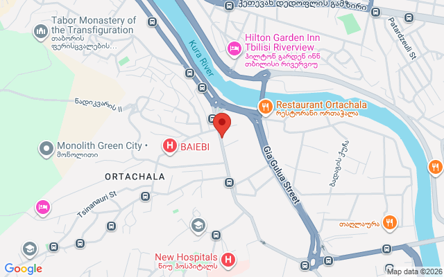 Карта расположения