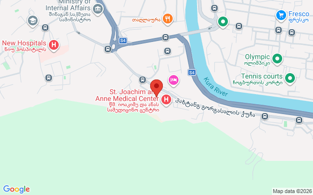 Карта расположения