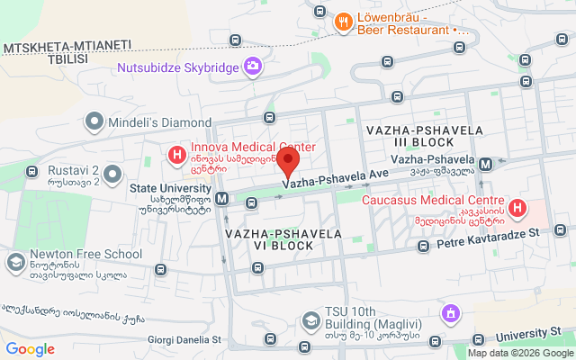 Карта расположения