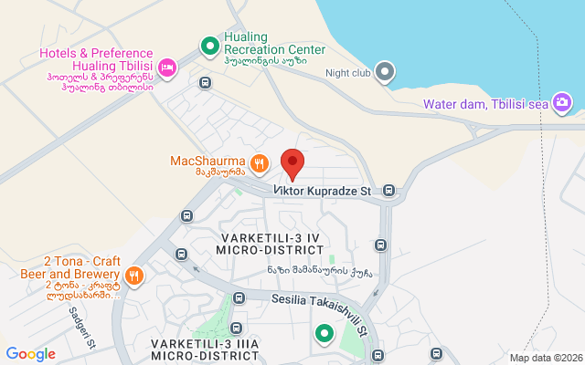 Карта расположения