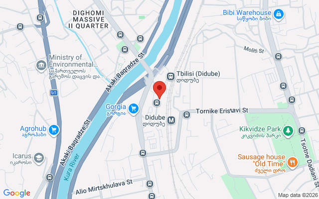 Карта расположения