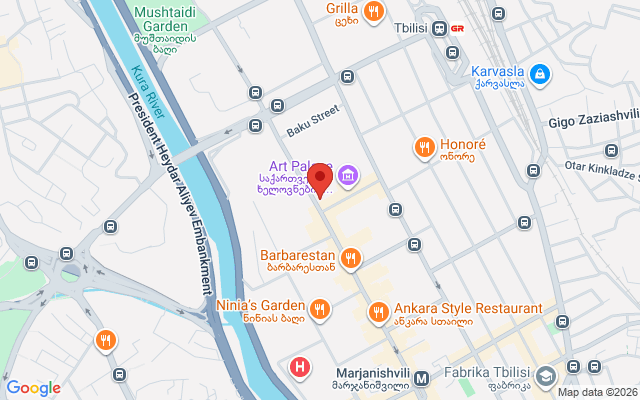 Карта расположения