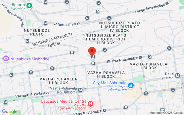 Карта расположения