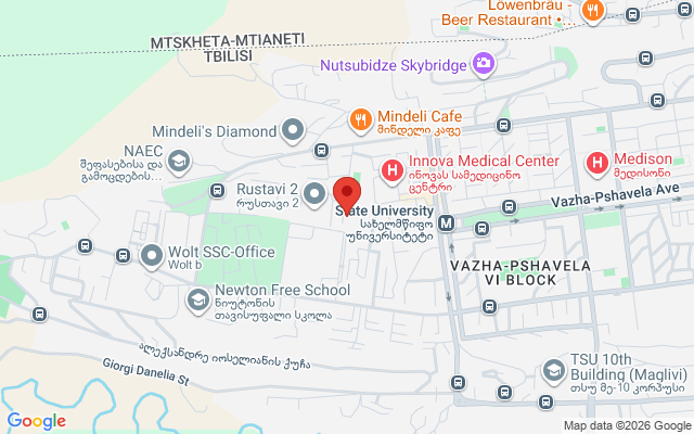 Карта расположения
