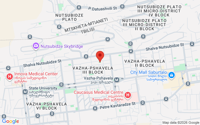 Карта расположения