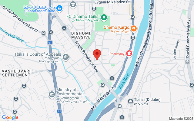 Карта расположения